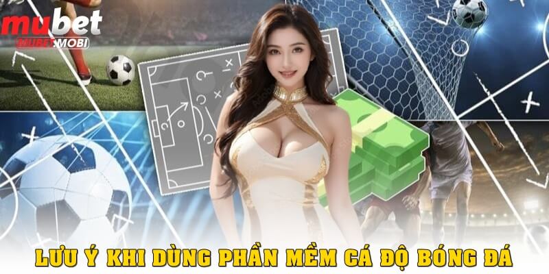 Phần mềm cá độ bóng đá – Giải pháp cho người yêu cá cược 3 Lưu ý khi sử dụng các phần mềm cá độ bóng đá
