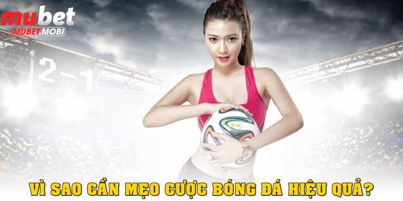 Mẹo cược bóng đá hiệu quả giúp tăng tỷ lệ thắng tại Mubet 1 Vì sao cần mẹo cược bóng đá hiệu quả?